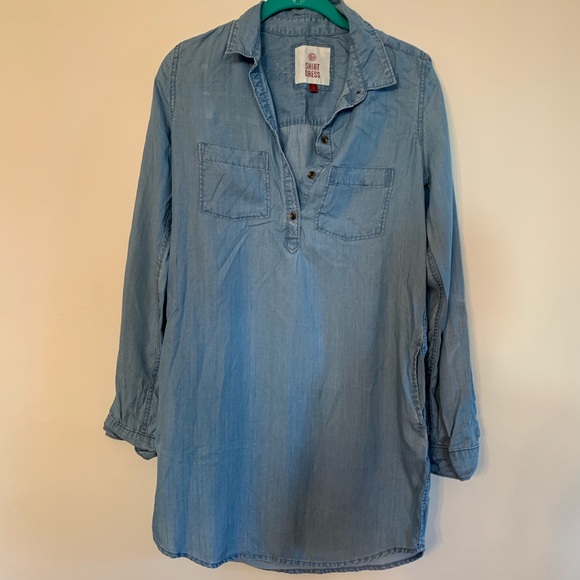 SO chambray shirt dress - Picture 1 of 2
